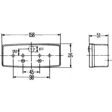 LKW Leuchte 2SD 003 184-031