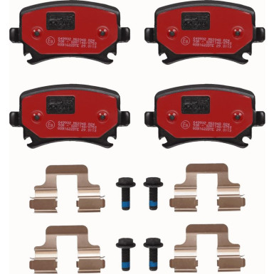 Bremsklötze HA DTEC AUDI,SEAT,SKODA,VW DTEC COTEC GDB1622DTE