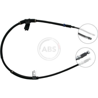 A.B.S. Handbremsseil Seilzug Festellbremse K11457 A.B.S. Handbremsseil Seilzug Festellbremse K11457