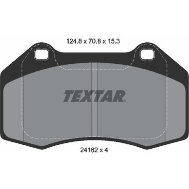Bremsbelagsatz Renault P. Megane 04- 2,0 Sport 2416201