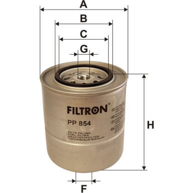 FILTRON Kraftstofffilter PP 854 FILTRON Kraftstofffilter PP 854