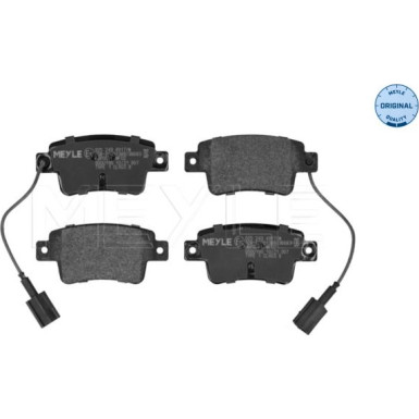 Bremsbelagsatz Fiat T. Grande Punto/Evo 05- Mit Sensor MEYLE-ORIGINAL: True to OE 025 243 4917/W