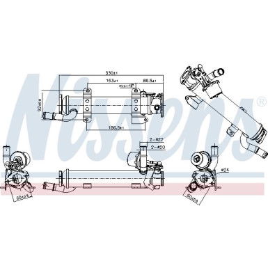 Kühler,Abgasrückführung AUDI A3,TT,SKODA,SEAT,VW 03 FIRST FIT 989277 Kühler,Abgasrückführung AUDI A3,TT,SKODA,SEAT,VW 03 FIRST FIT 989277