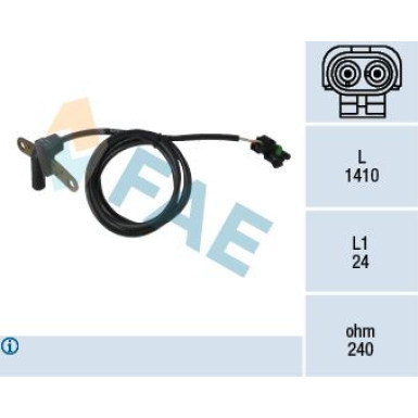 FAE Impulsgeber, Kurbelwelle 79146 FAE Impulsgeber, Kurbelwelle 79146