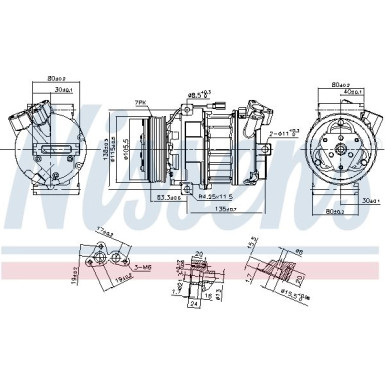 Kompressor PKW Opel Vivaro B 14 FIRST FIT 890269