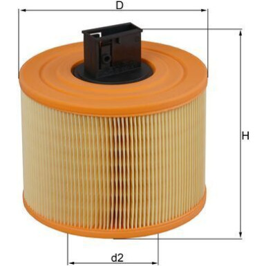 MAHLE Luftfilter LX 1035