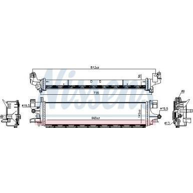Wasserkühler PKW 606032 Wasserkühler PKW 606032