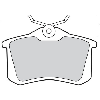 VALEO Bremsbeläge 598180