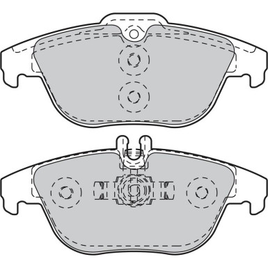 VALEO Bremsbeläge 601051
