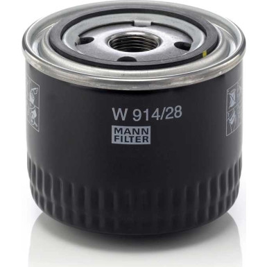 Mann & Hummel Ölfilter PKW W 914/28 Mann & Hummel Ölfilter PKW W 914/28