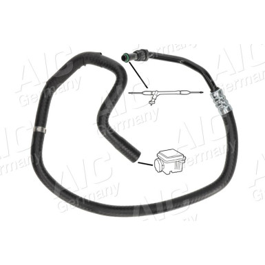 Hydraulikschlauch,Lenkung AUDI,VW 54952 Hydraulikschlauch,Lenkung AUDI,VW 54952