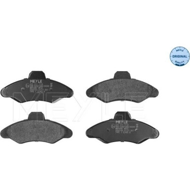Bremsbelagsatz Ford P. Escort 90 252117118 Bremsbelagsatz Ford P. Escort 90 252117118