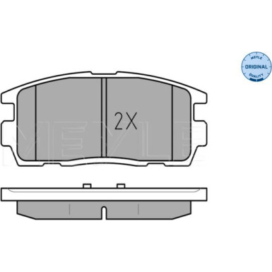Bremsbelagsatz Opel T. Antara 06- Mit Sensor MEYLE-ORIGINAL: True to OE 025 244 9815/W
