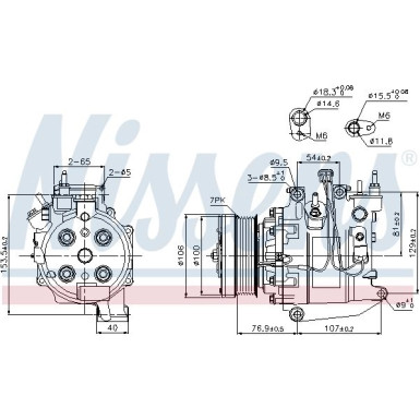 Kompressor PKW HONDA CR-V 06- 2.0 I 16V FIRST FIT 89247