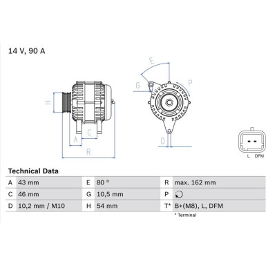Lichtmaschine 0 986 049 700 Lichtmaschine 0 986 049 700