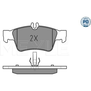 Bremsbelagsatz Db T. W211 02- S211 03 MEYLE-PD: Advanced performance and design 025 233 3416/PD Bremsbelagsatz Db T. W211 02- S211 03 MEYLE-PD: Advanced performance and design 025 233 3416/PD