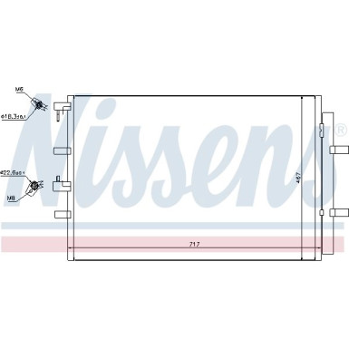 Kondensator PKW FORD TRANSIT CUSTOM 12- 2.2 TDCI FIRST FIT 940330