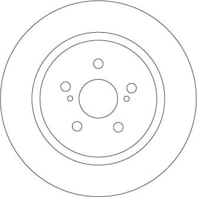 89 481 027 Bremsscheibe HA DF6920 89 481 027 Bremsscheibe HA DF6920