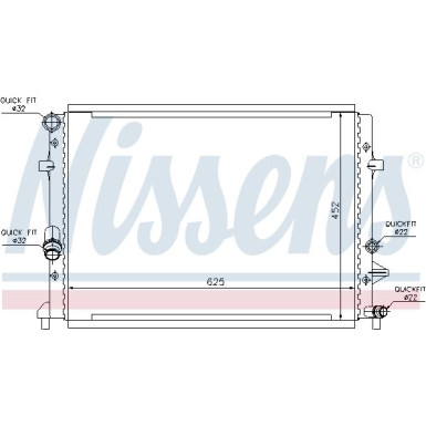 Wasserkühler PKW 65295 Wasserkühler PKW 65295