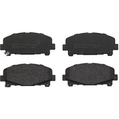 BREMBO Bremsklötze VA P 28 043 BREMBO Bremsklötze VA P 28 043