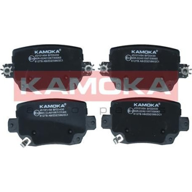 KAMOKA Bremsbelagsatz, Scheibenbremse JQ101494 KAMOKA Bremsbelagsatz, Scheibenbremse JQ101494