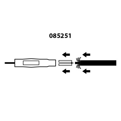 Phonocar Antennenkabel Anschluss DIN Stecker Antennenkabel anschluss DIN stecker 085251