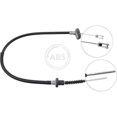 A.B.S. Kupplungsseil K25090 A.B.S. Kupplungsseil K25090