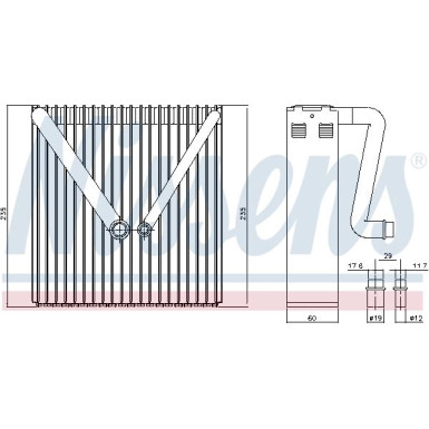 Verdampfer PKW 92234