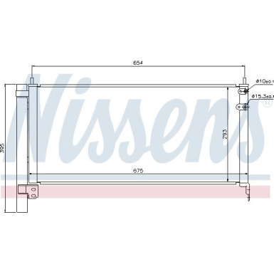Kondensator PKW TOYOTA PRIUS 1.8 09 FIRST FIT 940175