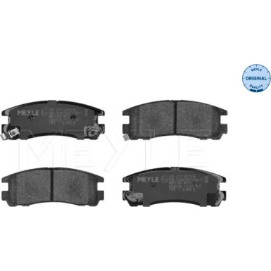 Bremsbelagsatz Mitsubishi T. Galant 92- Mit Sensor MEYLE-ORIGINAL: True to OE 025 217 0615/W