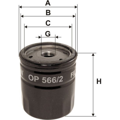 FILTRON Ölfilter OP 566/2 FILTRON Ölfilter OP 566/2