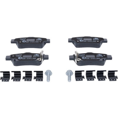 Bremsbelagsatz Honda T. Cr-V Ii/Iii/Iv 01 13.0460-5754.2 Bremsbelagsatz Honda T. Cr-V Ii/Iii/Iv 01 13.0460-5754.2