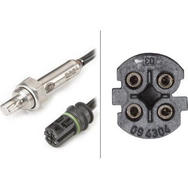 HELLA Lambdasonde 6PA 358 066-101 HELLA Lambdasonde 6PA 358 066-101
