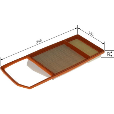 Luftfiltereinsatz F 026 400 714