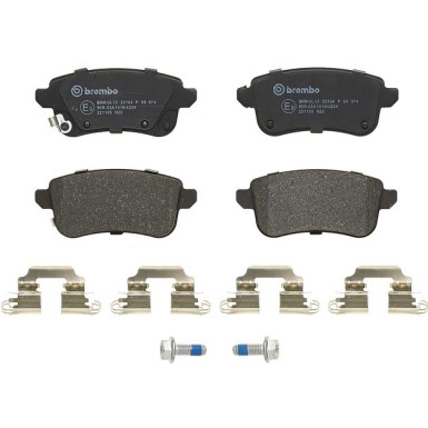 BREMBO Bremsklötze HA RENAULT Captur 20 PRIME LINE P 68 074 BREMBO Bremsklötze HA RENAULT Captur 20 PRIME LINE P 68 074