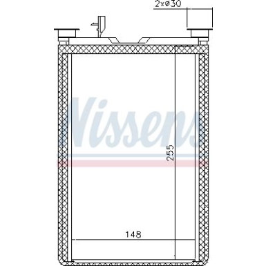 Heizkühler PKW 70526 Heizkühler PKW 70526