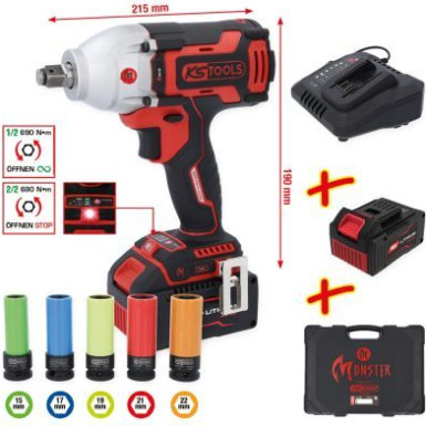 KS TOOLS Schlagschrauber (Akku) 515.6100 KS TOOLS Schlagschrauber (Akku) 515.6100