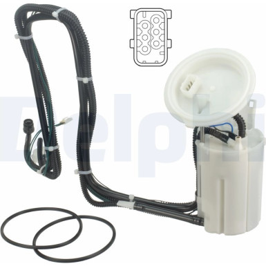 DELPHI Kraftstoffpumpe FG1239-12B1 DELPHI Kraftstoffpumpe FG1239-12B1