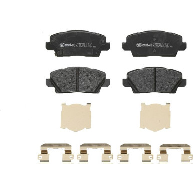 BREMBO Bremsklötze VA P 30 125 BREMBO Bremsklötze VA P 30 125