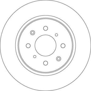 86 482 036 Bremsscheibe HA DF6318 86 482 036 Bremsscheibe HA DF6318