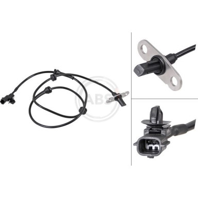 A.B.S. Sensor, Raddrehzahl 31697