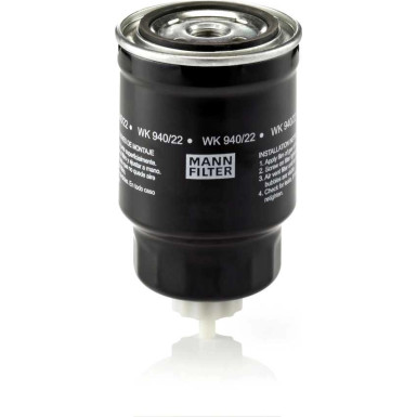 Mann & Hummel Kraftstofffilter PKW NISSAN WK 940/22