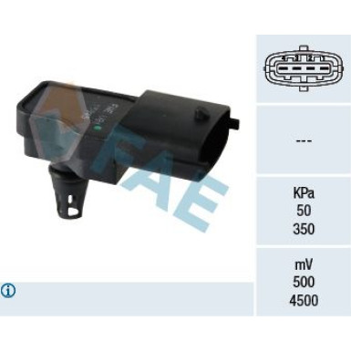 FAE Sensor, Saugrohrdruck 15045 FAE Sensor, Saugrohrdruck 15045