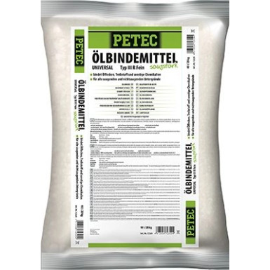 Petec Ölbindemittel ÖL und Chemikalienbinder Typ Iii R Sack 20 Kg ÖLBINDEMITTEL, saugstark, TYP III R 72320