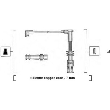 Zündleitungssatz 941045430528