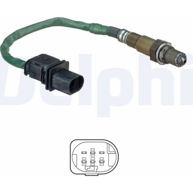 DELPHI Lambdasonde ES20551-12B1 DELPHI Lambdasonde ES20551-12B1