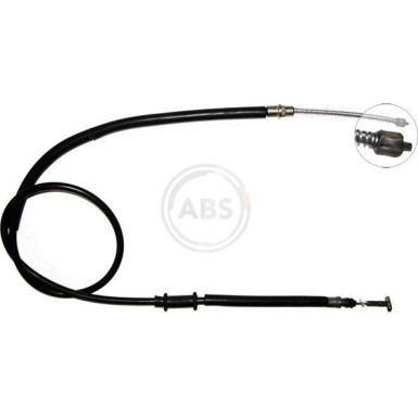 A.B.S. Handbremsseil Seilzug Festellbremse K13627 A.B.S. Handbremsseil Seilzug Festellbremse K13627