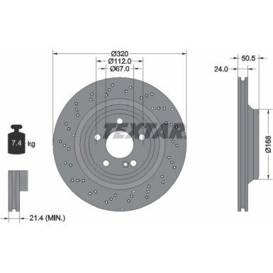 Bremsscheibe 92317505 Bremsscheibe 92317505