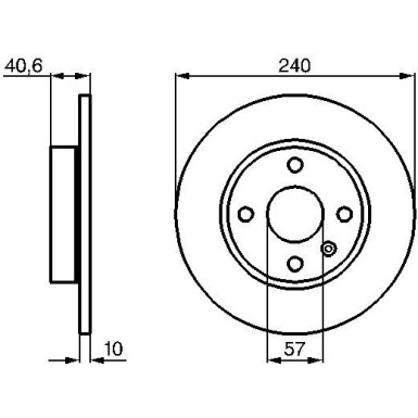 Bremsscheibe HA 0 986 478 731 Bremsscheibe HA 0 986 478 731