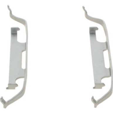 Zubehörsatz, Scheibenbremsbelag MERCEDES G 12 1987474373